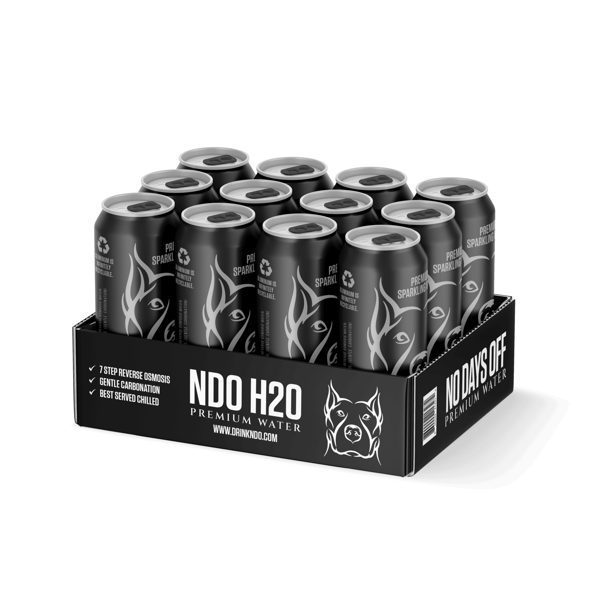 Ndo Water NO DAYS OFF Premium Water 12 Pack | NDO H2O